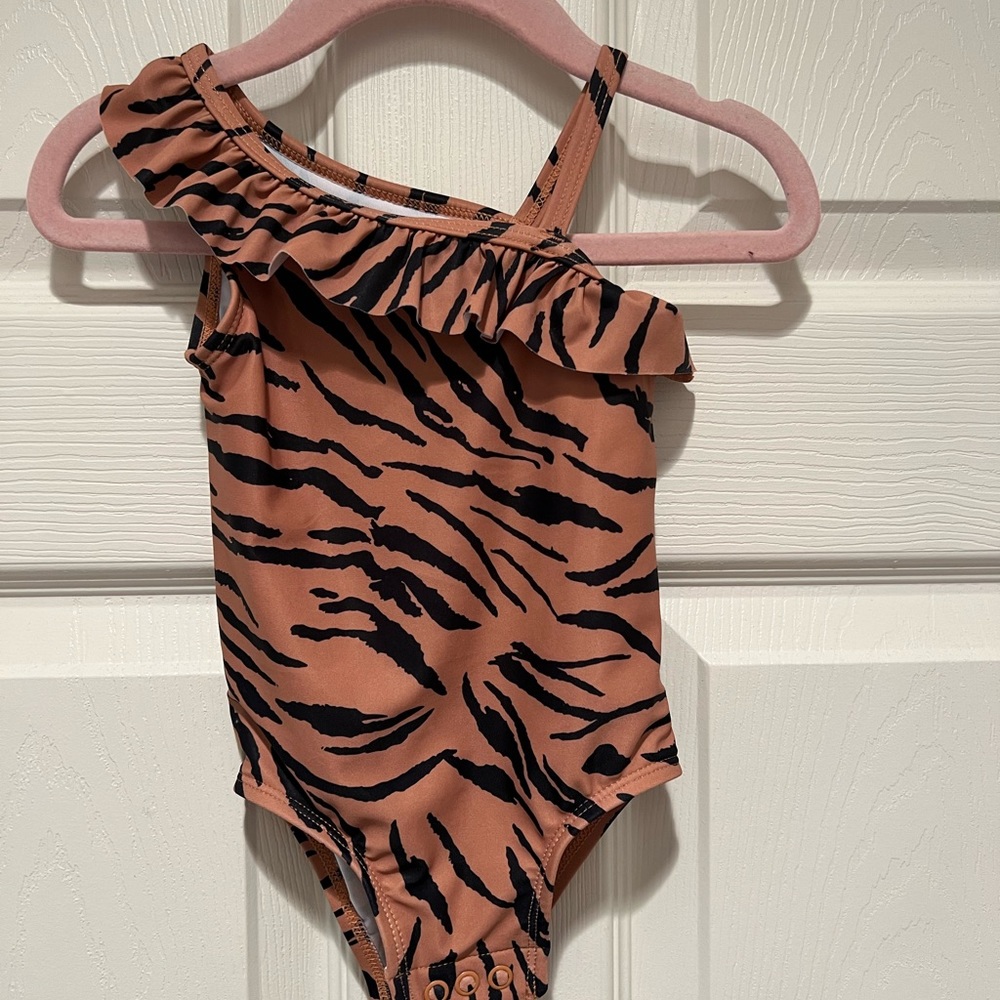 Baby leopard bathing suit 9 months